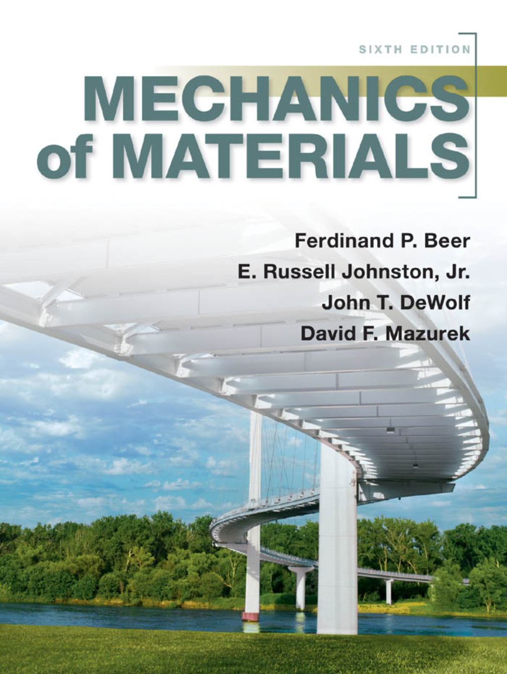 Mechanics of Materials (6th Ed.)
